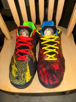 Nike Hyperdunk 2017 Low LA Drew League Size 12 Basketball Shoes w/ Box