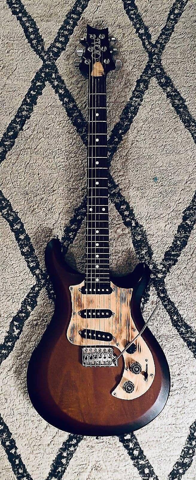 PRS S2 Standard 24 – Satin Sunburst – Custom Wood Pickguard – Excellent Condition