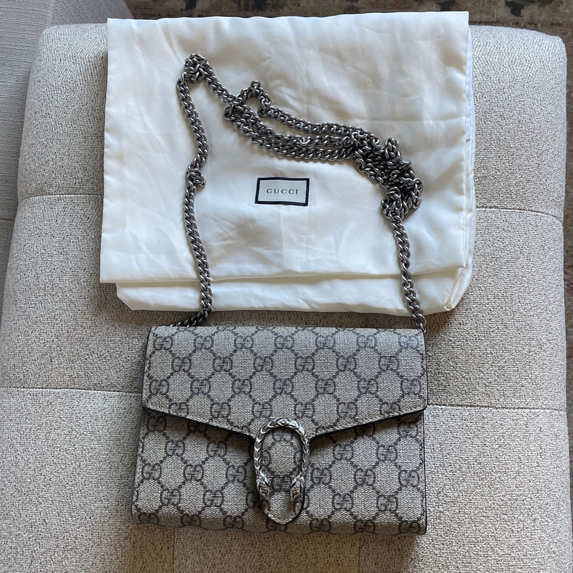 Gucci Dionysus Chain Wallet Purse 