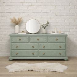 Whispered Sage Dresser ✨ Soft European Calm