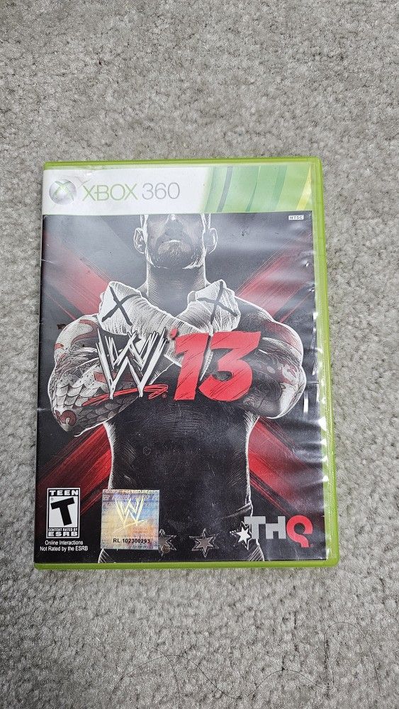 WWE 13 Xbox 360 Game