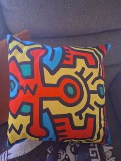 multicolor pillow