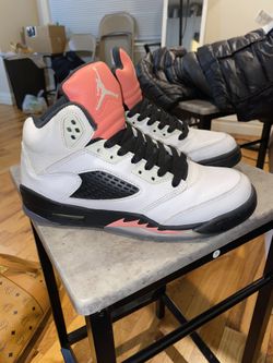 Retro Jordan 5s Sunblush Size 6Y