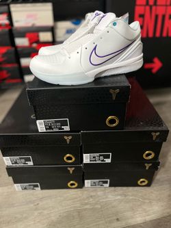 nike kobe 4 draft day hornets colorway size 11.5 deadstock ds brand new og all included