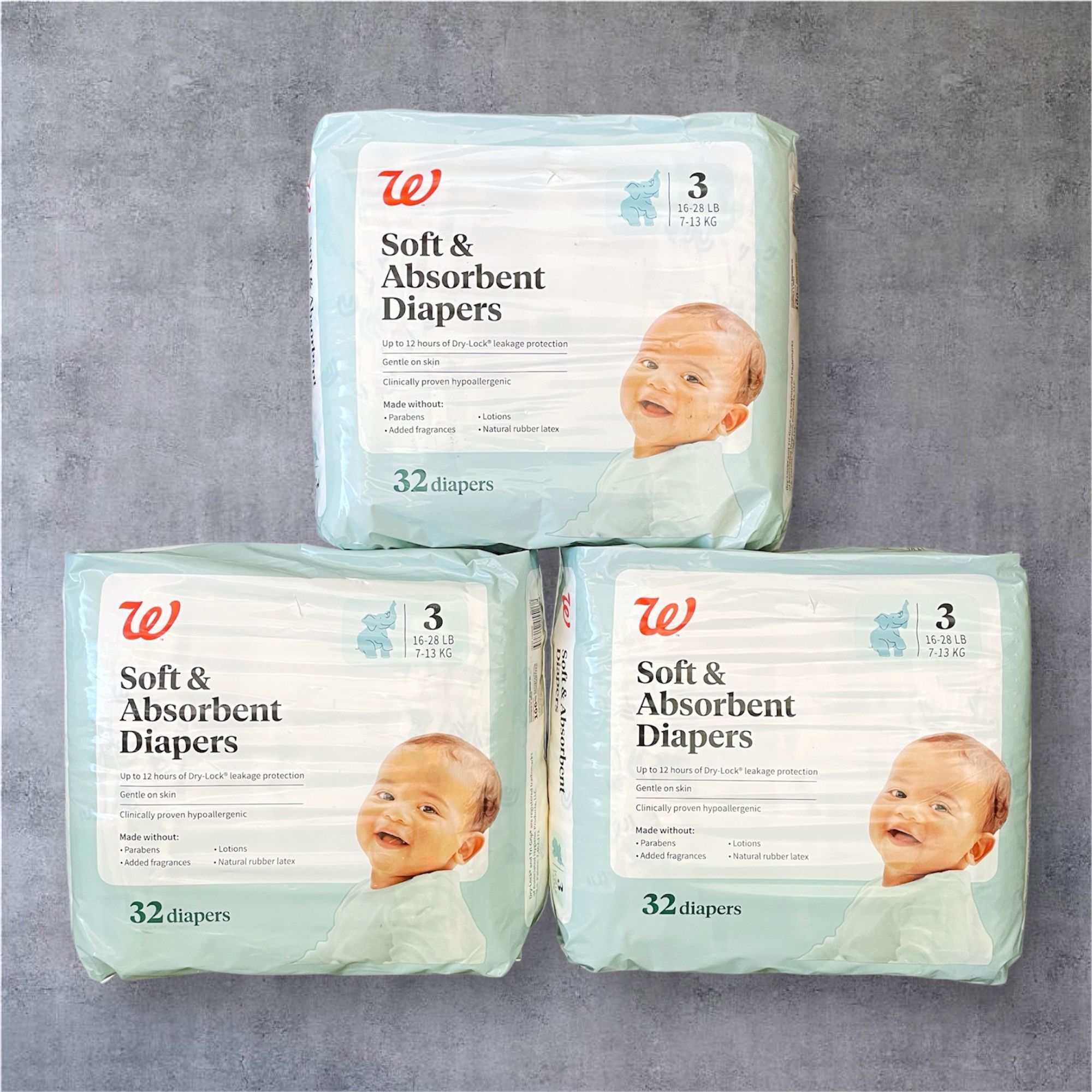 Walgreens Brand Baby Diapers Size 3