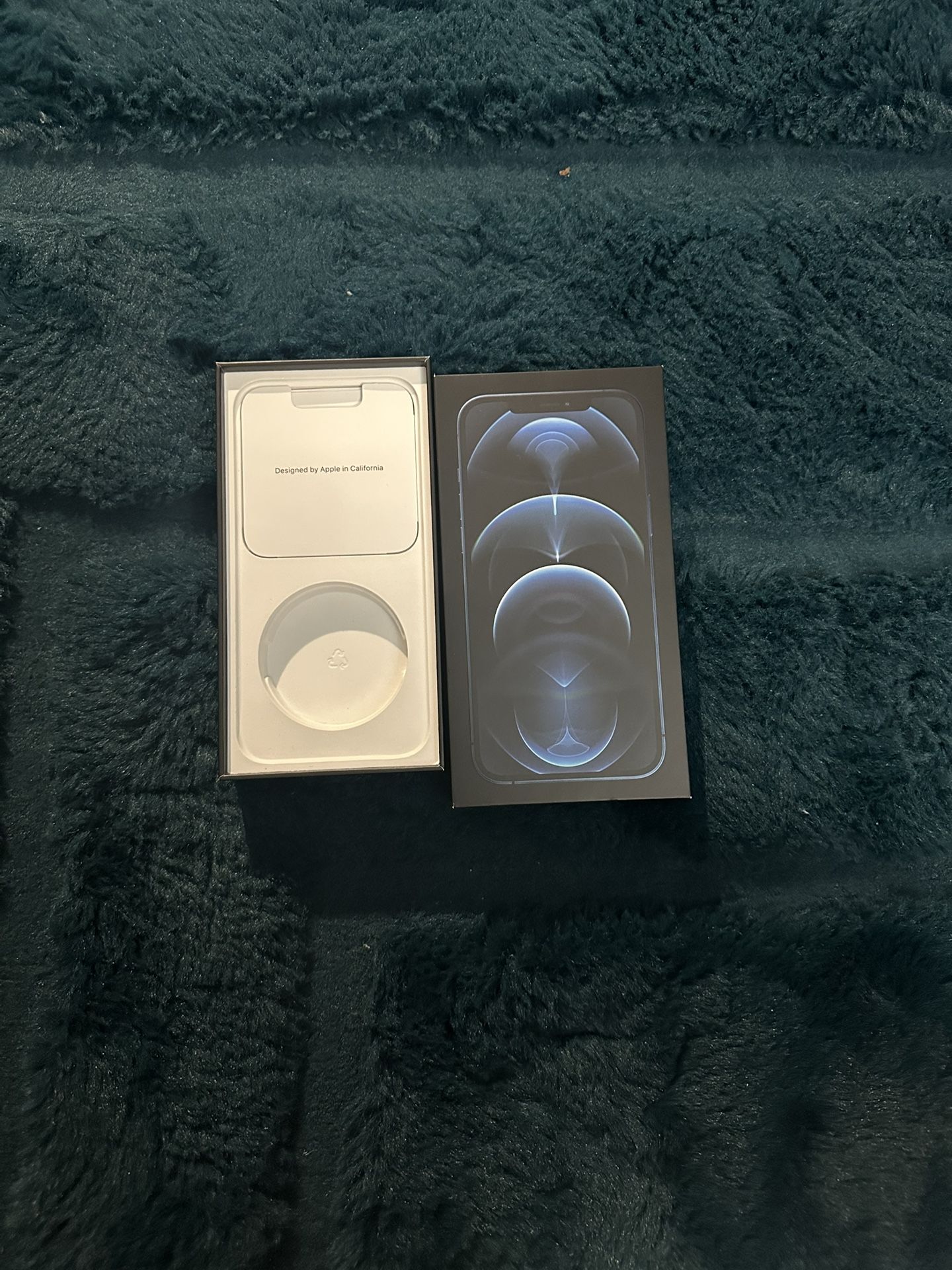 iPhone 12 Pro Max, Pacific Blue Empty Box