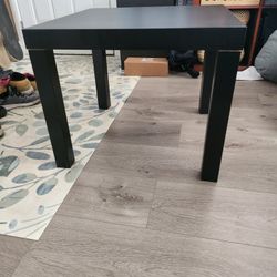 Small Black Ikea Table