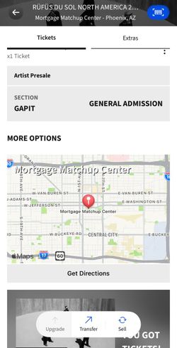 Rufus du sol pit  ticket obo
