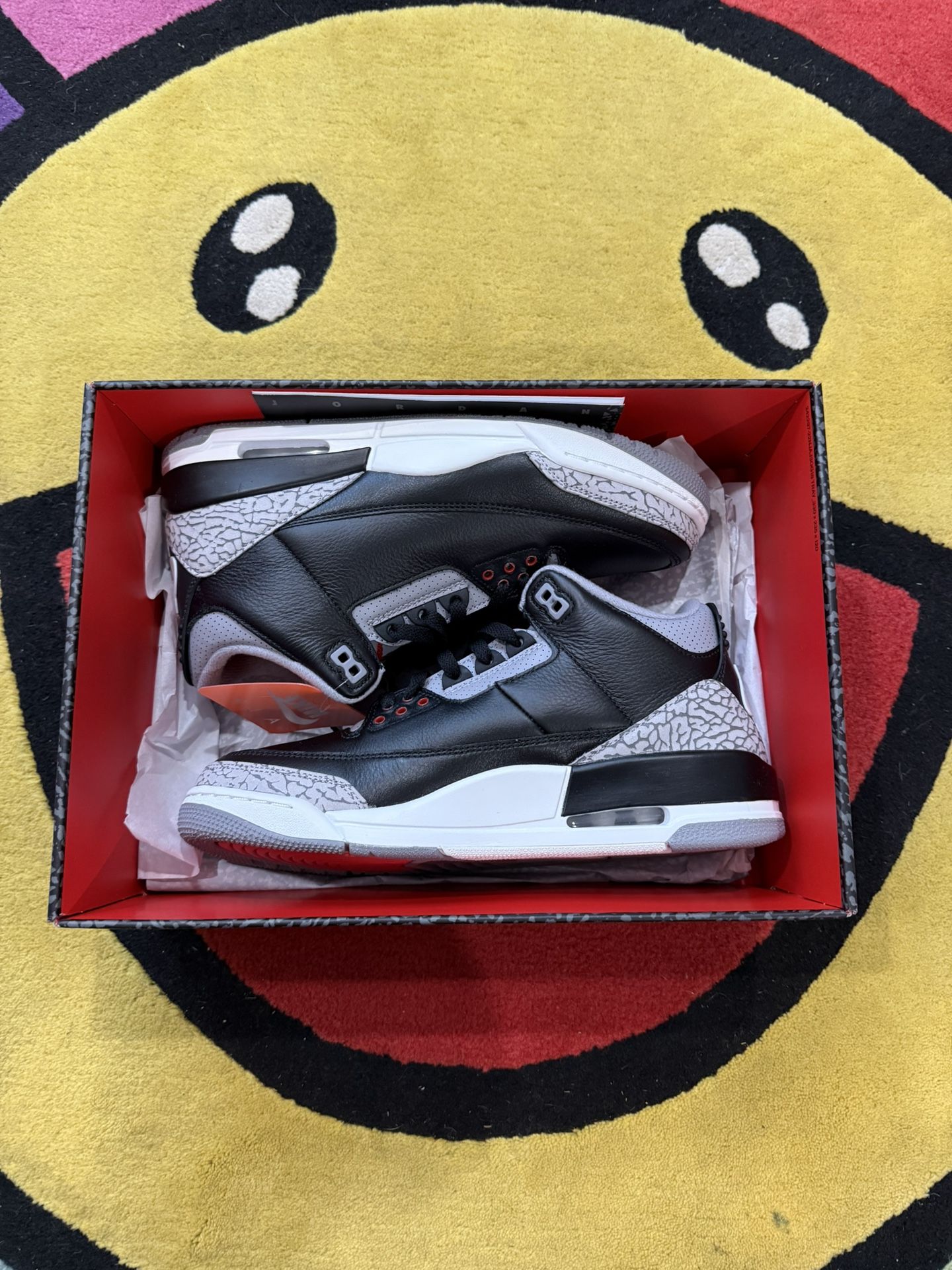 Jordan 3 Black Cement (2024)