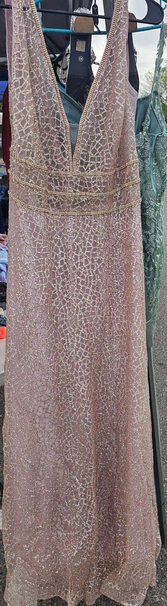 Rose Gold 3xl Party Dress