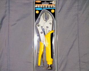 New Topzone 9-Inch Curved Jaw Locking Pliers