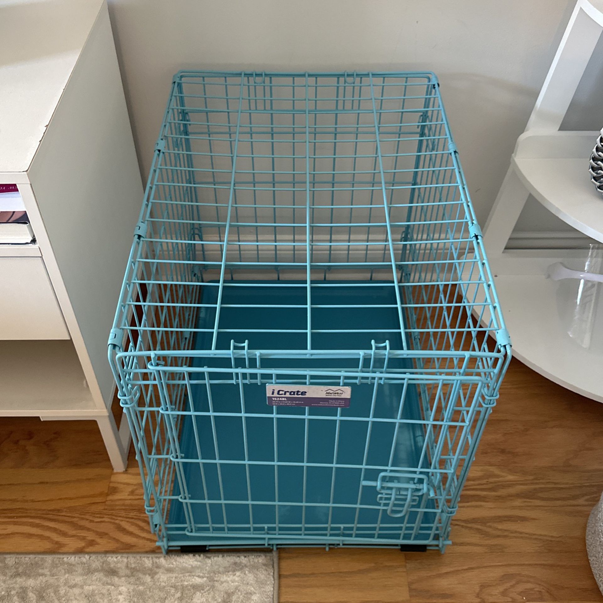 iCrate Blue Dog Cage