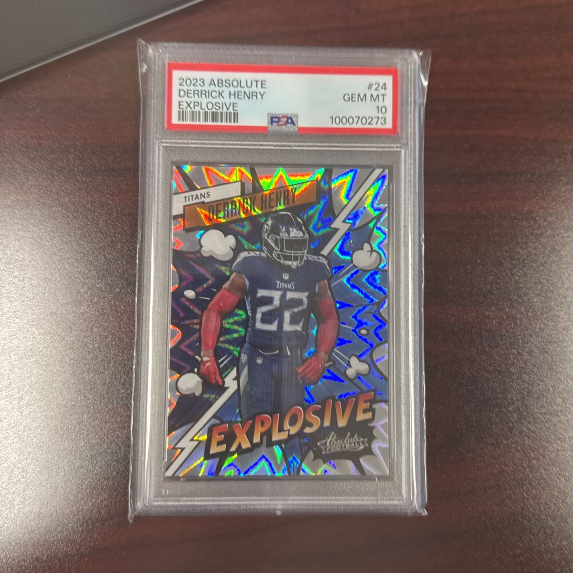 2023 ABSOLUTE DERRICK HENRY Explosive PSA 10