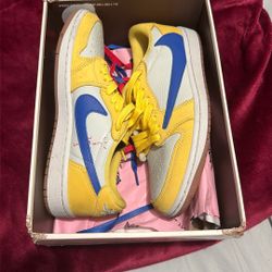 Aj Jordan 1 Retro Low Og Travis Scott Canary