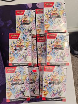 Prismatic evolutions booster bundles