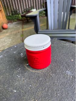 French Butter Keeper / Butter Bell – Red Ceramic