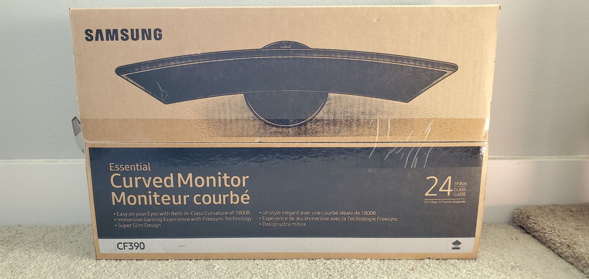 24" Curved Samsung Monitor