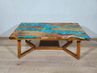 Resin Rectangular Coffee Table