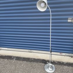 Metal floor lamp