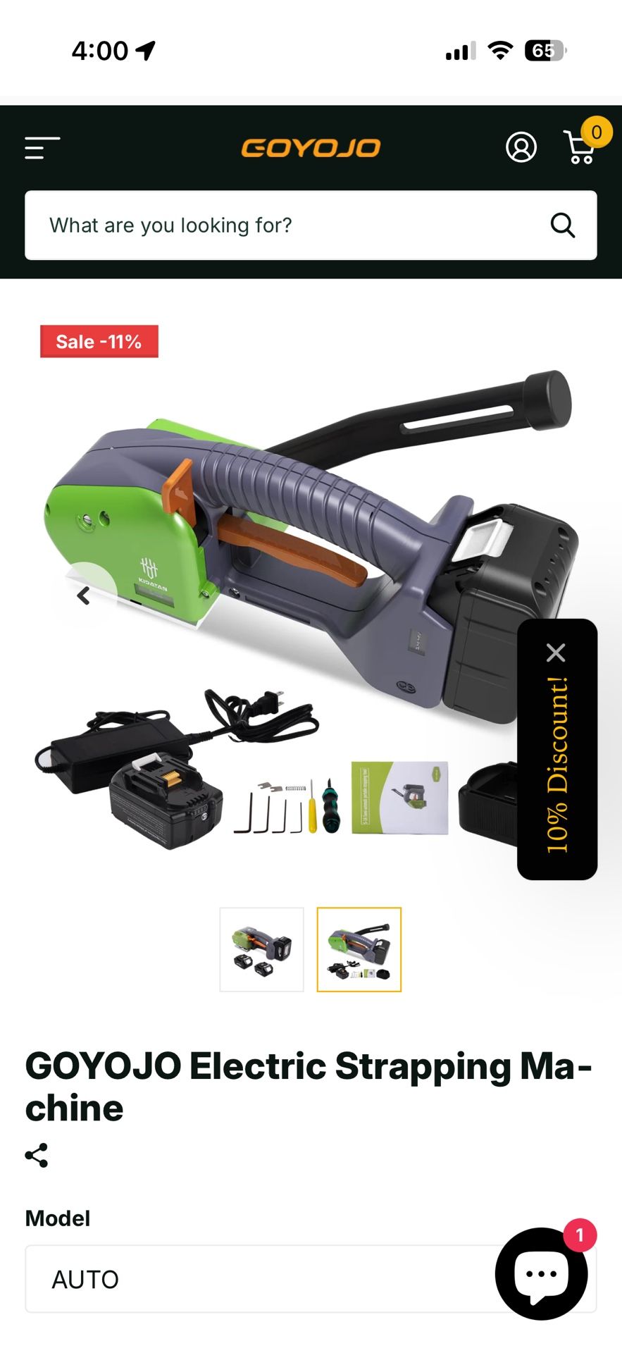 GOYOJO Electric Strapping Machine