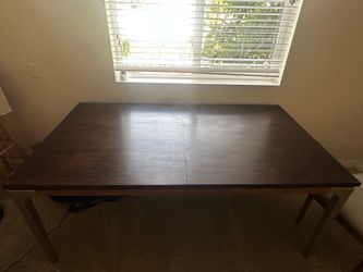 Table and 6 chairs