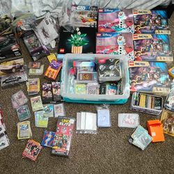 Entire Collection worth $2155+ Pokemon,Yugioh,sports,lego,mattel,hotwheels,uno,etc