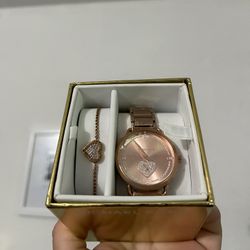 Michael Kors Watch And Bracelet (Great Deal!)