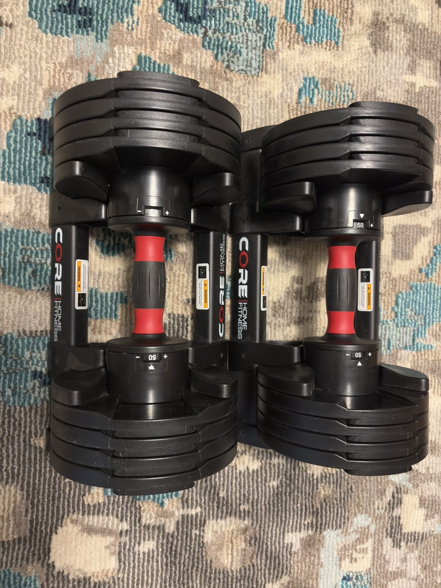 CORE Home Fitness Adjustable Dumbbells