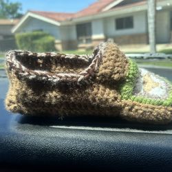 Custom Crochet Slippers 