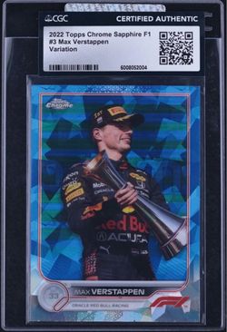 2022 Topps Chrome Sapphire Edition Formula 1 - Celebrations Image Variation Max