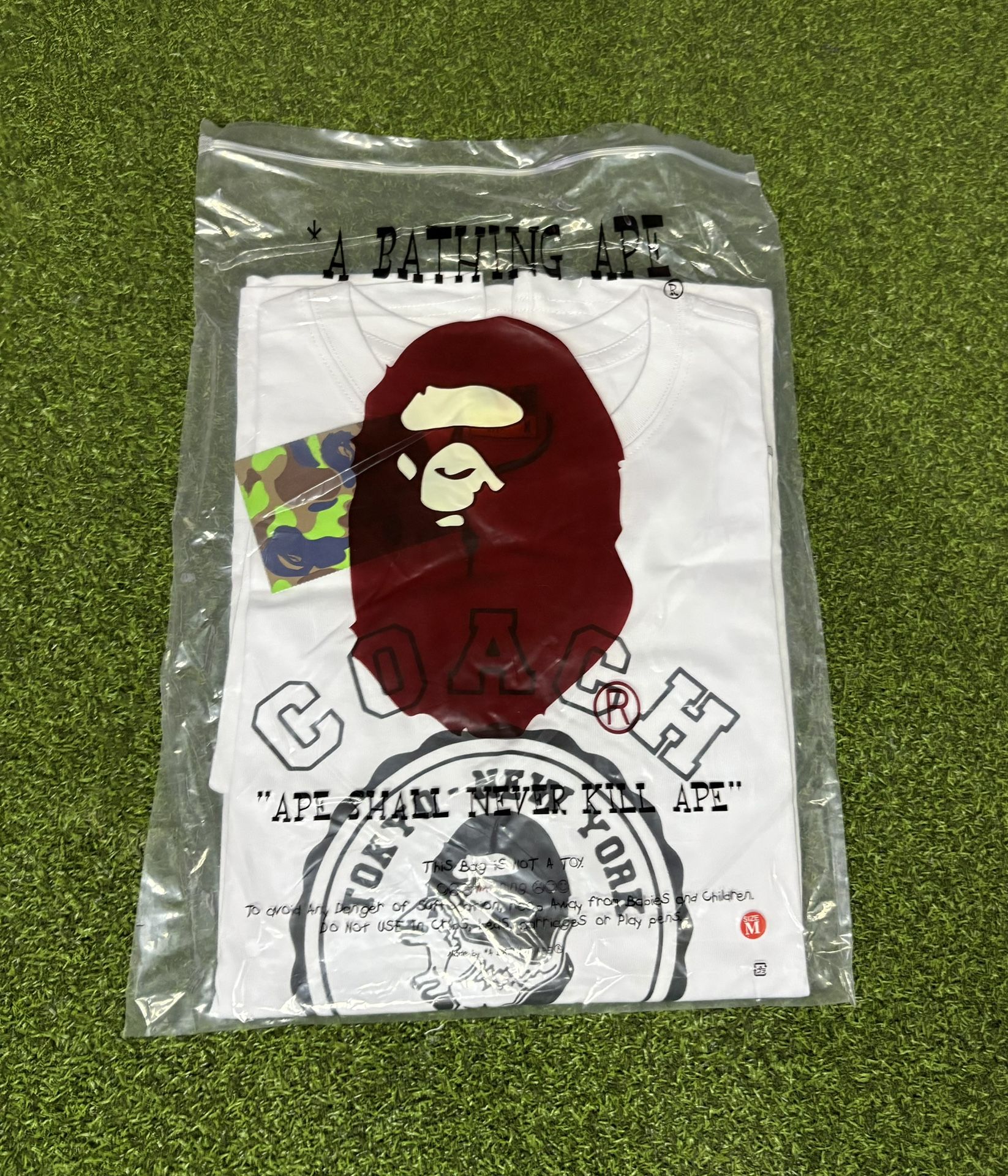 Mens Bape Tee Size MEDUIM