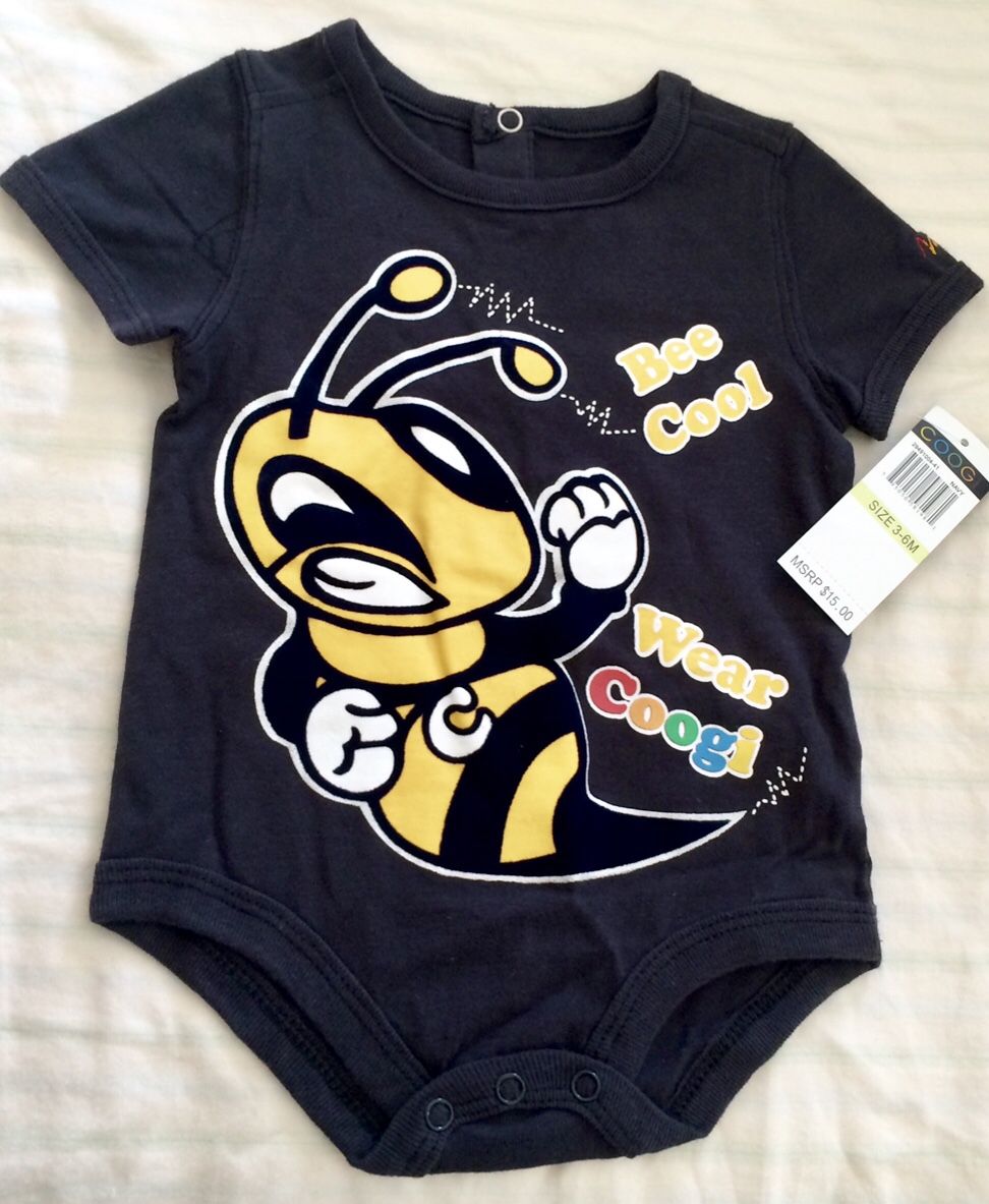 New, BEE COOGI Bodysuit size 3-6 months