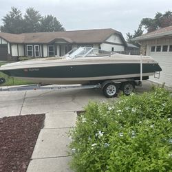 21’ Boat And Trailer