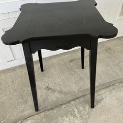 SIDE TABLE (BLACK)… $45