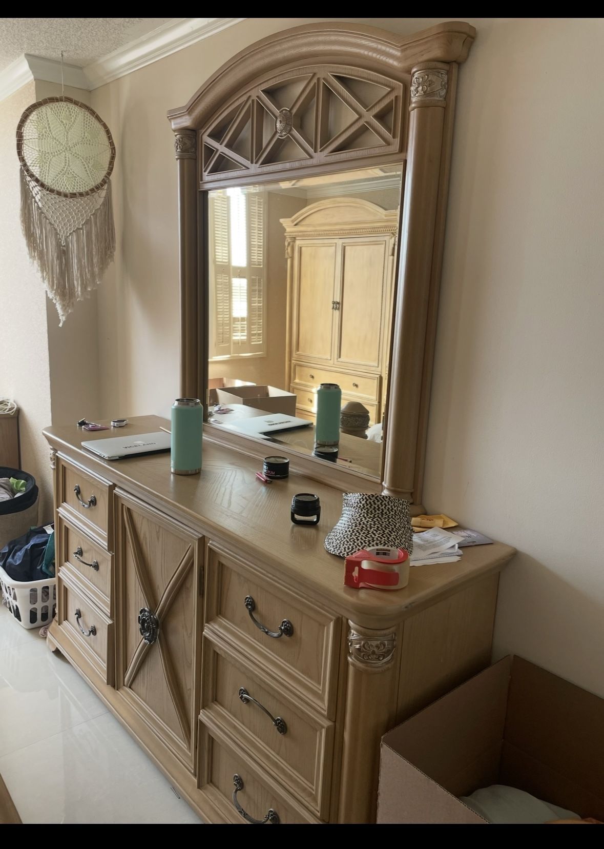 Mirror And Dresser
