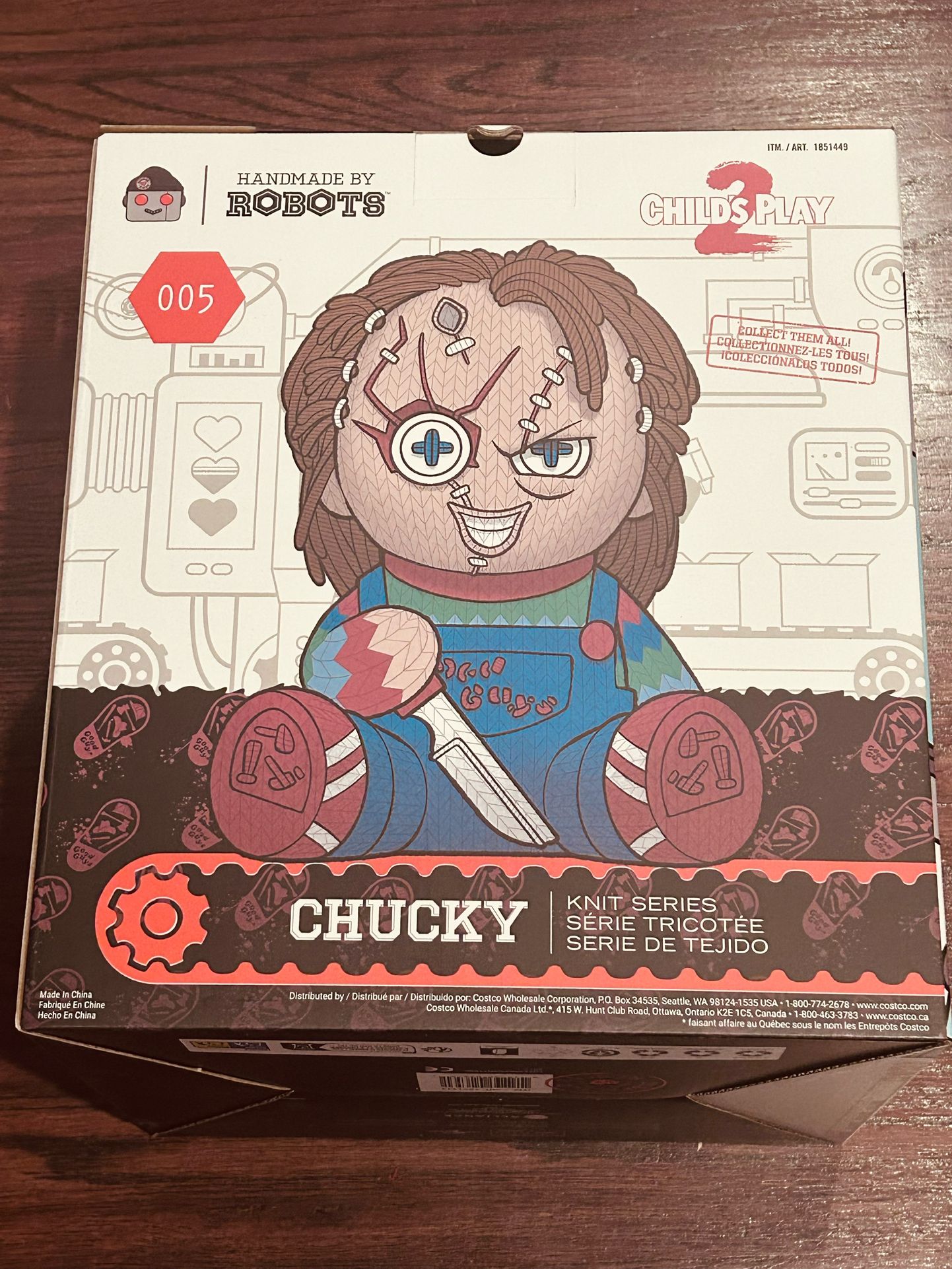 Chucky Handmade Robot 12’ Doll