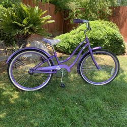 Kulana 24” Women’s/girls Beach Cruiser Bike Nice Condition 