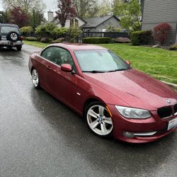 2012 Bmw Convertible NEEDS WORK