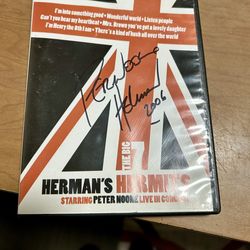 Autographed Herman’s Hermits