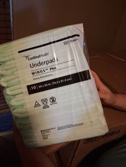 Unopened  bed absorption pads
