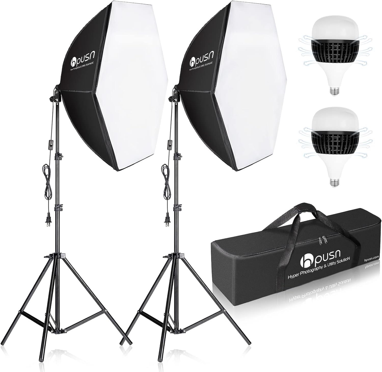 Soft Box photography lighting Kit