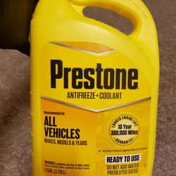 Prestone Coolant / Antifreeze 