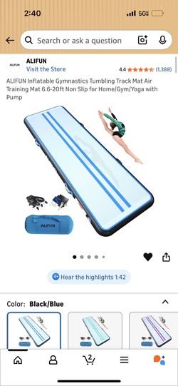 Inflatable Air Mat- Yogamat