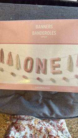 One Year Banner