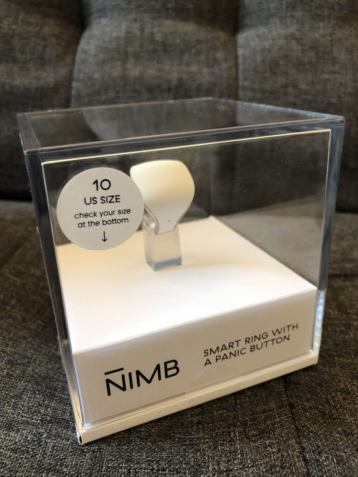 Nimb Smart Panic Ring - size 10