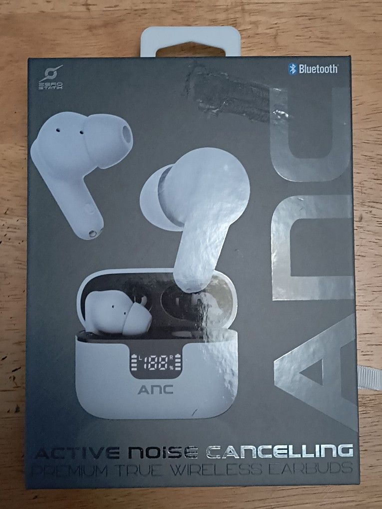 ANC True Wireless Stereo Earbuds with Digital Battery Display Case
