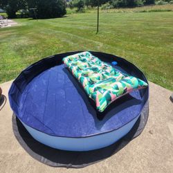 Pool 87"Wx15.7"H for pets-kids-grown folk, w/ kitNkaboodle!
