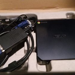 Asus Chromebook For Meeting Mini PC.  All Accessories With Box