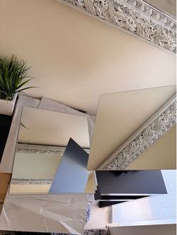 Wall Mirror Tiles  14x12(4pcs) **TWO SETS**