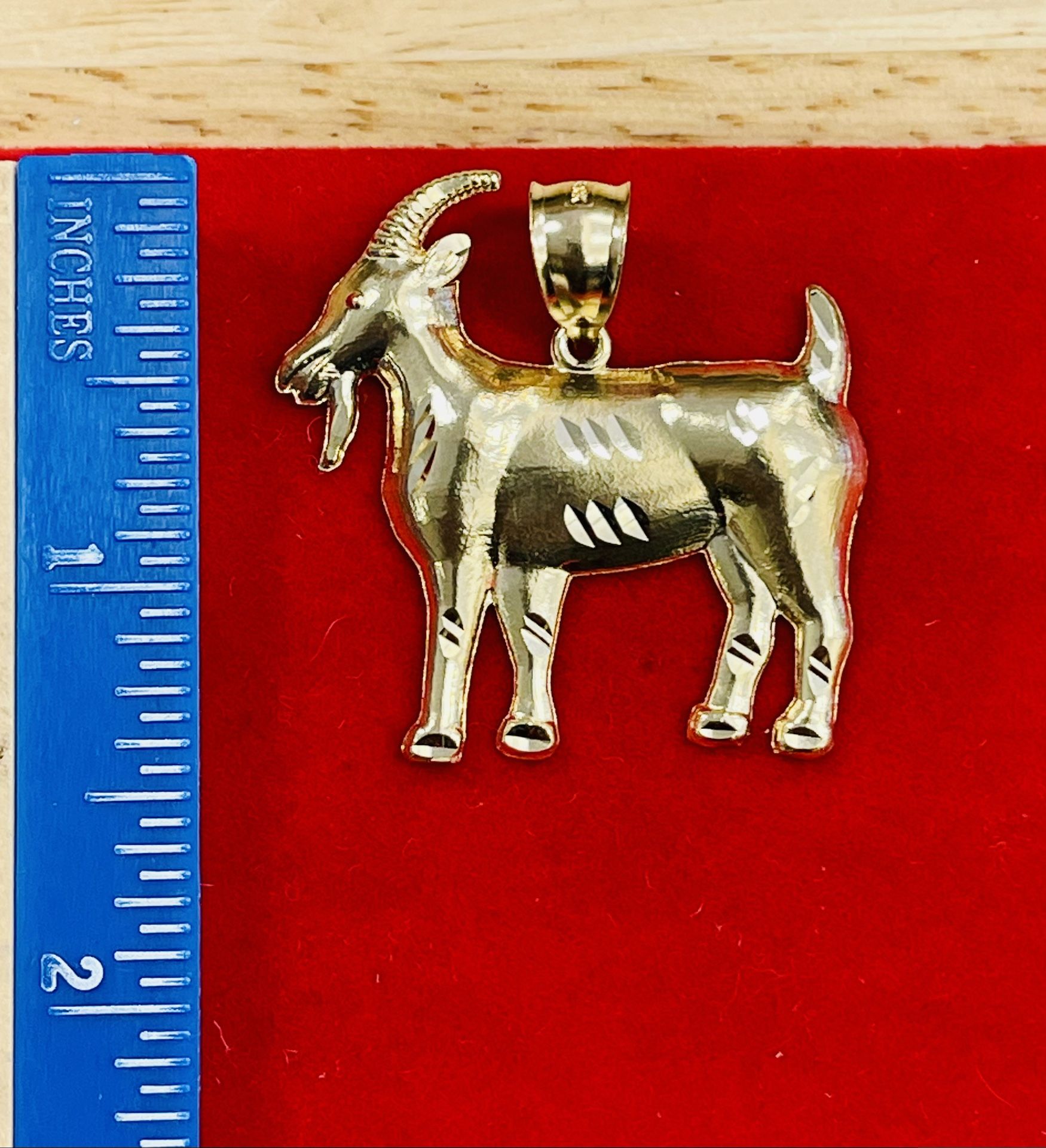 10K Solid Gold Goat 🐐 Charm Available For Special Price